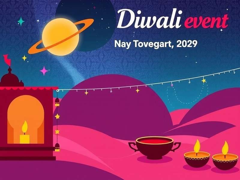 Saffron Galaxy Explorer Diwali Event